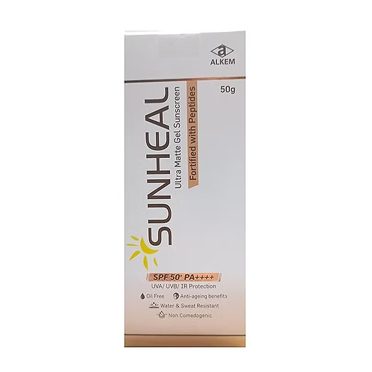 Sunheal Ultra Matt Gel Sunscreen SPF50 PA+++
