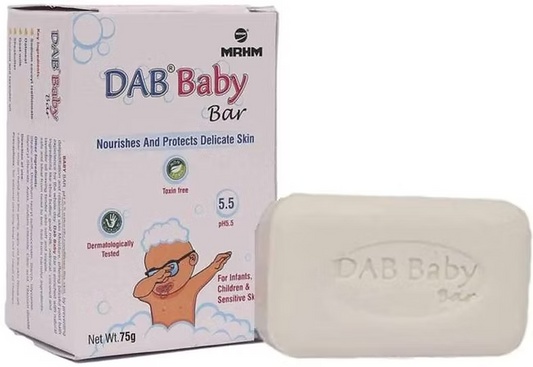 DAB Baby Soap Pack Of 3 (3*75GM)