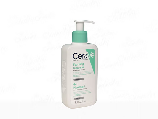 CeraVe Foaming Cleanser for Normal to Oily Skin 236ML