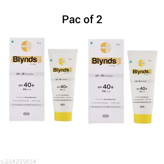 Blynds Emulgel Sunscreen SPF 40+ PA++ Pack Of 2