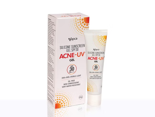 Acne UV Silicon Sunscreen Gel SPF30 PA+++ 60GM