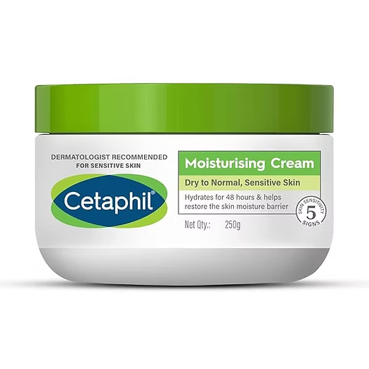 Cetaphil Moisturising Cream for Face & Body Dry to Normal skin 250gm