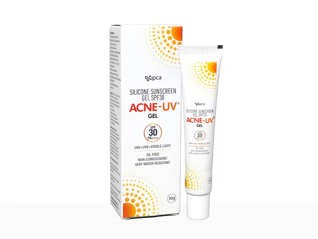 Acne UV Silicon Sunscreen Gel SPF30 PA+++ 60GM