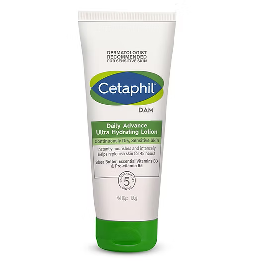 Cetaphil Dam Daily Advance Ultra Hydrating Lotion  30G(Pack of 2)