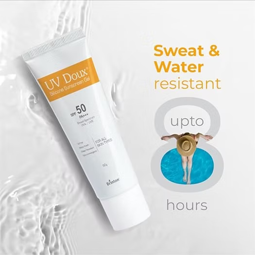 UV Doux Silicone Sunscreen Gel with SPF 50&PA+++ 50gm