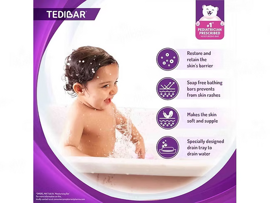 Tedibar Bathing Bar Pack Of 3 (3*75GM)
