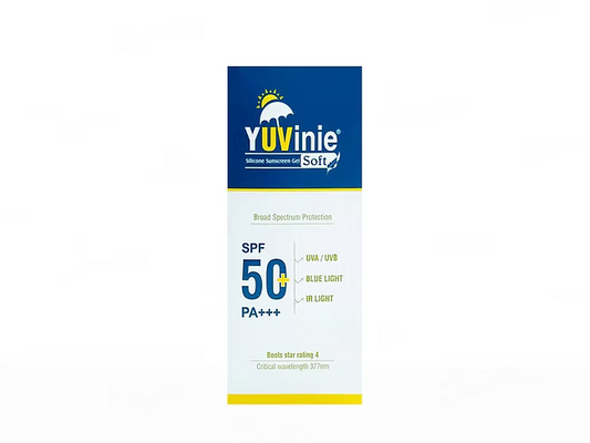 Yuvinie Soft Sunscreen Gel SPF 50+ PA+++ 50GM