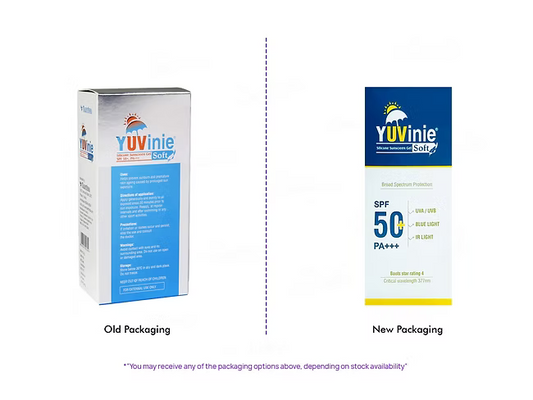 Yuvinie Soft Sunscreen Gel SPF 50+ PA+++ 50GM