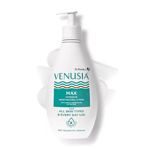 VENUSIA Max Moisturiser Lotion For Everyday Use for Dry Skin 300g