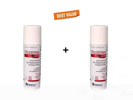 Truderma Sunscreen Gel SPF 50 PA+++ Pack Of 2