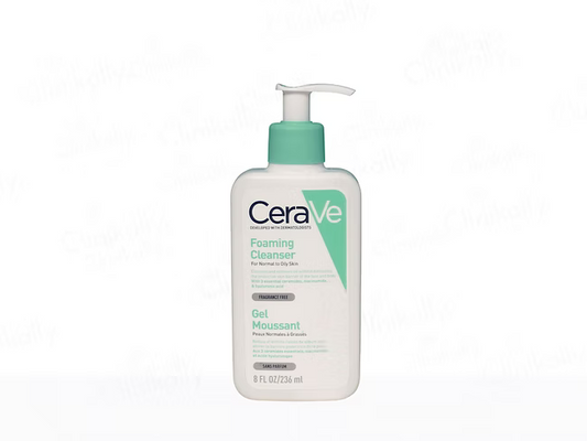 CeraVe Foaming Cleanser for Normal to Oily Skin 236ML