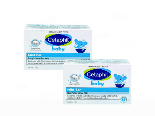Cetaphil Baby Mild Bar 75gm (Pack of 3)