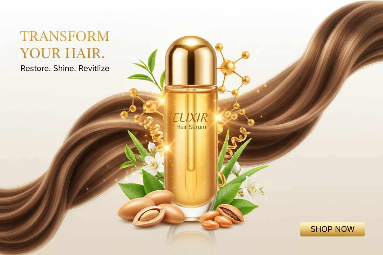 hair serum banner